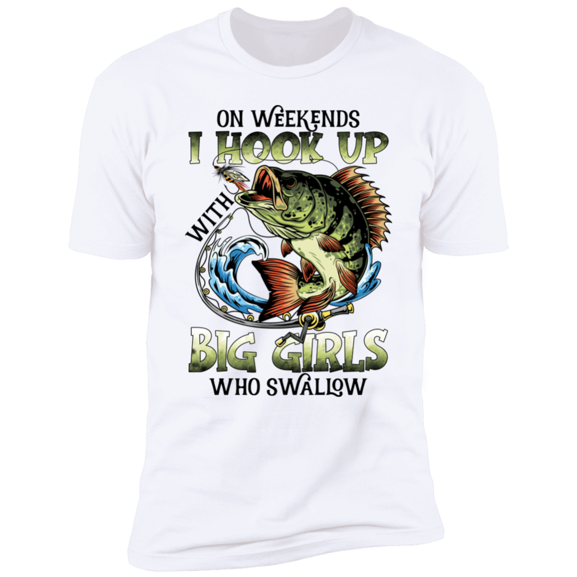 On Weekends Unisex Fishing T-Shirt