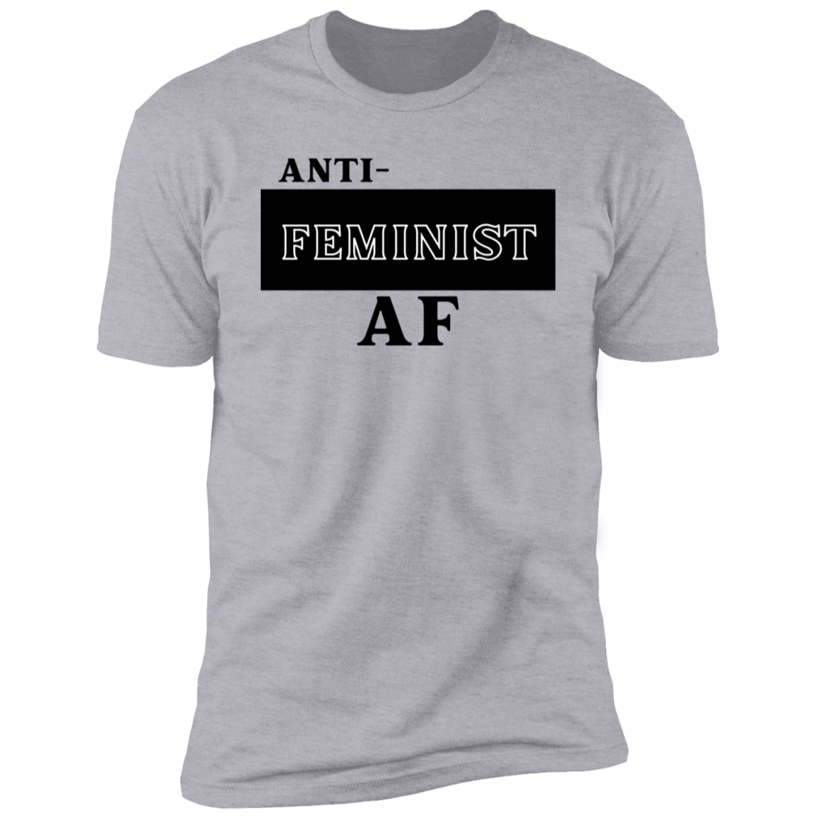 ANTI-FEMINIST Gray Unisex T-Shirt
