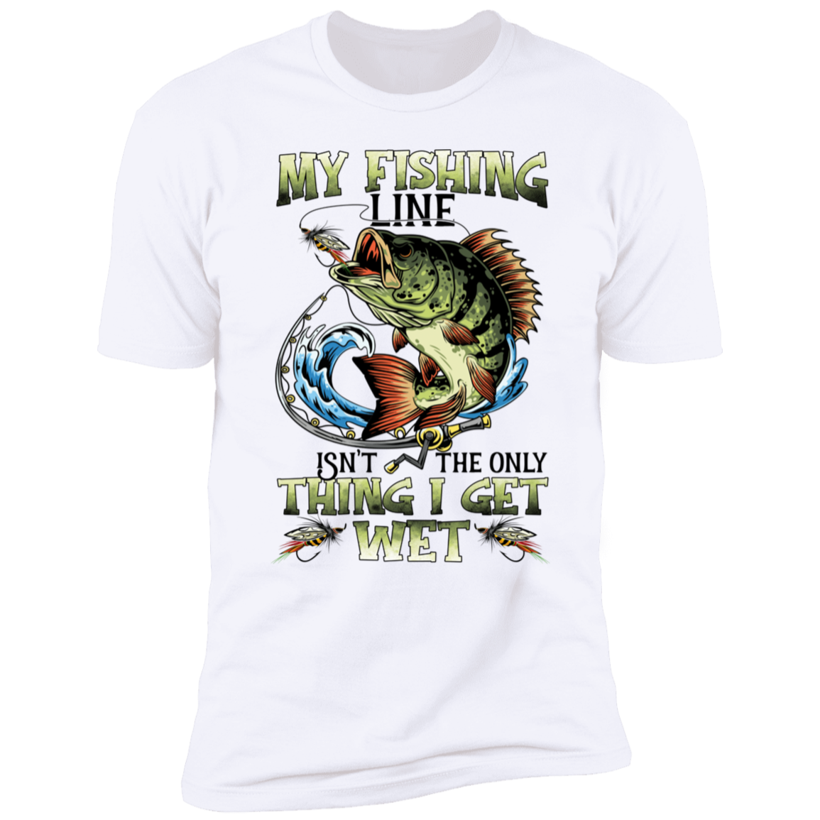 My Fishing Line Unisex T-Shirt
