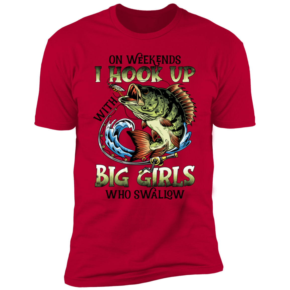 On Weekends Unisex Fishing T-Shirt