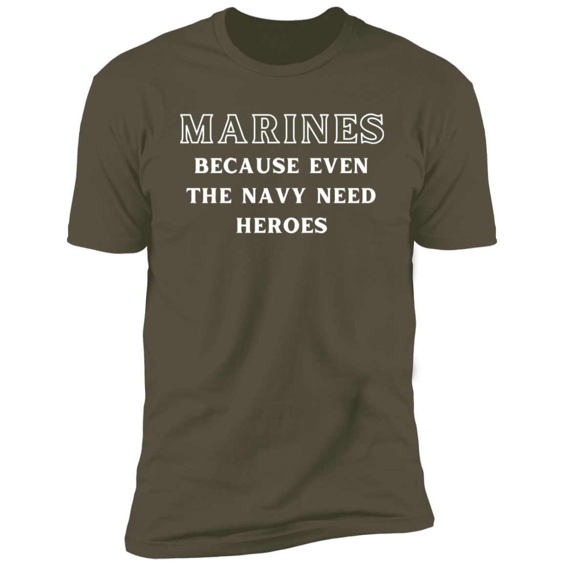 MARINES Green Unisex T-Shirt
