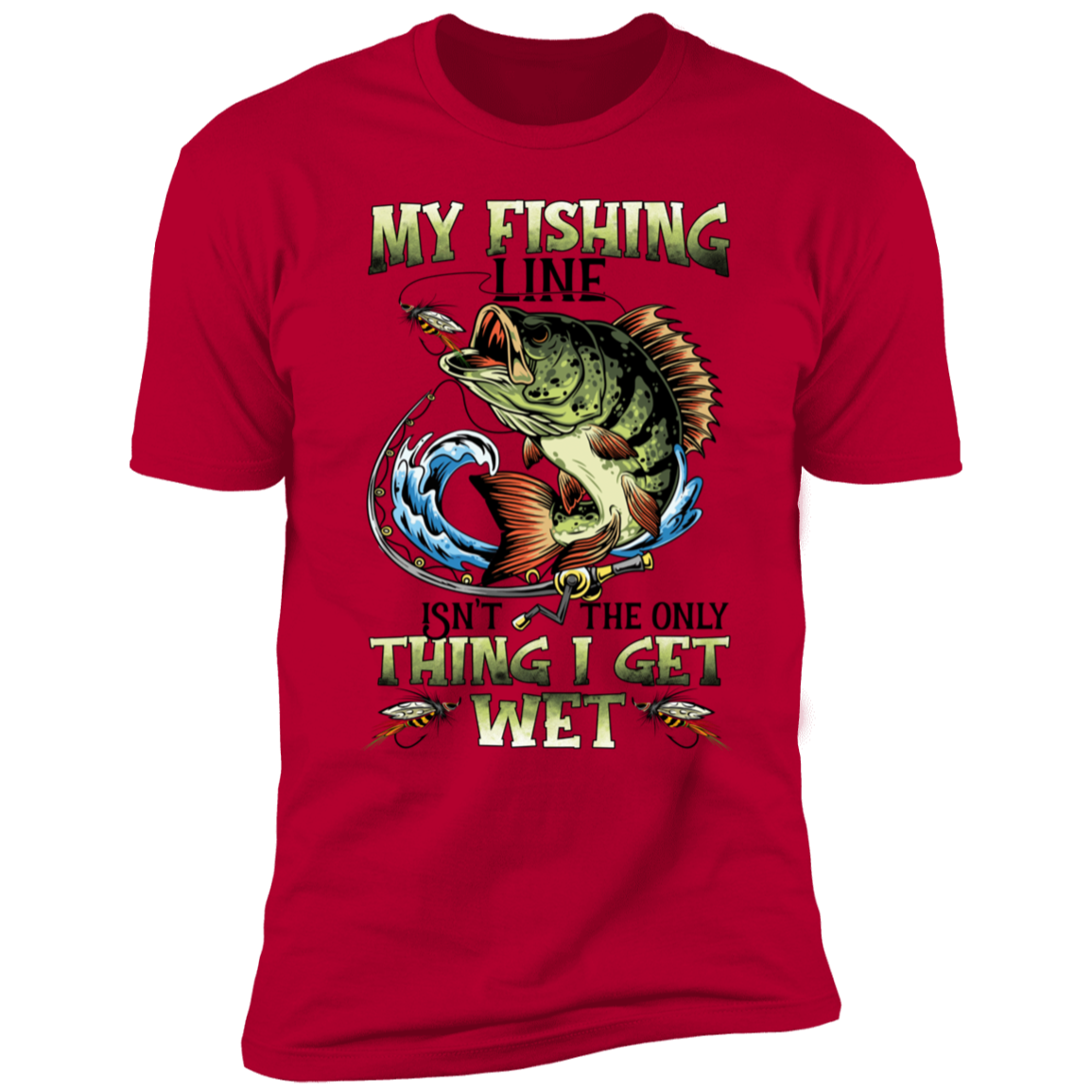 My Fishing Line Unisex T-Shirt
