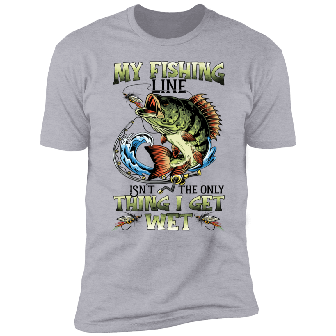My Fishing Line Unisex T-Shirt