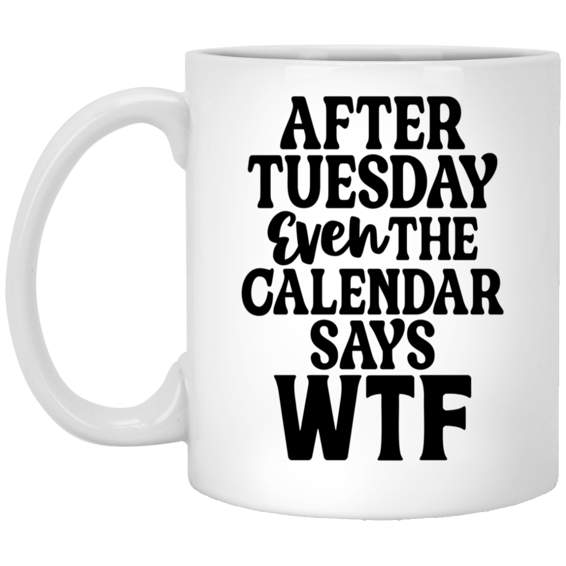 WTF - White Mug