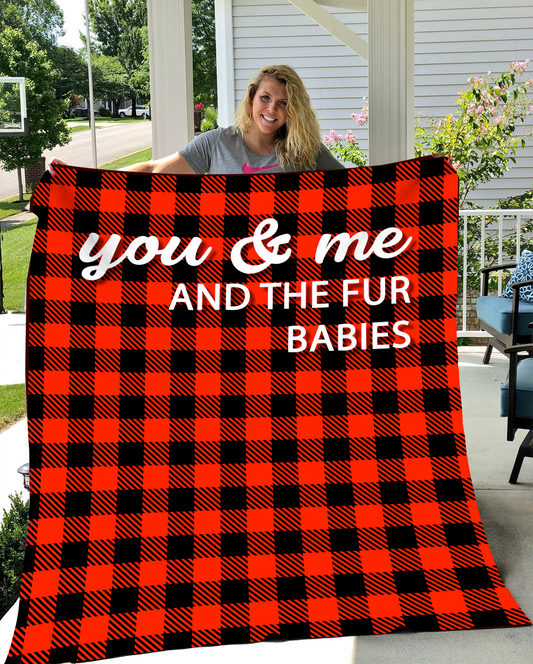 Fur Babies - Sherpa Blanket 50x60