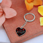 Mothers Heart Keychain