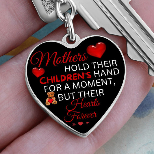 Mothers Heart Keychain