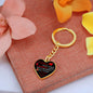 Mothers Heart Keychain