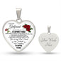 To My Girlfriend - Heart Pendant