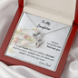 To My Daughter for Graduation - Double Hearts Necklace