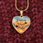 Positive Vibes Only - Heart Necklace
