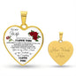 To My Wife - Heart Pendant Necklace