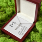 Walk By Faith - CZ Cross Necklace