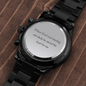When God Was Handing Our Dads - Chronograph Watch