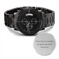 When God Was Handing Our Dads - Chronograph Watch
