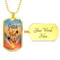 Positive Vibes Only - Dog Tag