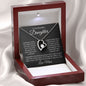 To My Beautiful Daughter - Forever Love Necklace