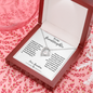 To My Granddaughter From Grandma - Forever Love Necklace
