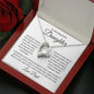 To My Beautiful Daughter | Forever Love Necklace