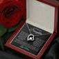 To My Beautiful Daughter - Forever Love Necklace