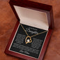 To My Beautiful Daughter - Forever Love Necklace