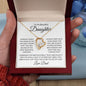 To My Beautiful Daughter | Forever Love Necklace