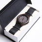 DAD - Dedicated and Devoted - Engraved Wooden Watch