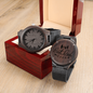 Best Dad Ever - Engraved Wooden Watch