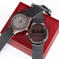 DAD - Dedicated and Devoted - Engraved Wooden Watch