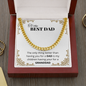 To the Best Dad - Cuban Link Chain Necklace