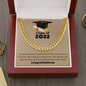 You Believed You Could for Graduation - Cuban Link Chain Necklace