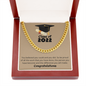 You Believed You Could for Graduation - Cuban Link Chain Necklace