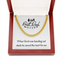 Best Dad Ever - Cuban Link Chain Necklace