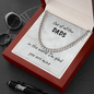 Out Of All The Dads - Cuban Link Chain Necklace