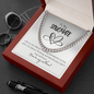 To My Soulmate - Your My Without - Cuban Link Chain Necklace