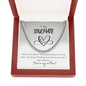 To My Soulmate - Your My Without - Cuban Link Chain Necklace