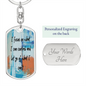 Focus On What You Can Control - Key Chain