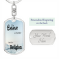 Believe in Yourself Like it's a Religion - Key Chain