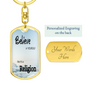 Believe in Yourself Like it's a Religion - Key Chain
