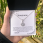 To My Bonus Mom - I Love You - Eternal Hope Necklace