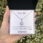 To Mom from Daughter in Heaven - Eternal Hope Necklace