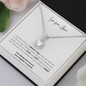 To Mom from Daughter in Heaven - Eternal Hope Necklace