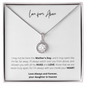 To Mom from Daughter in Heaven - Eternal Hope Necklace