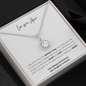 To Mom from Daughter in Heaven - Eternal Hope Necklace