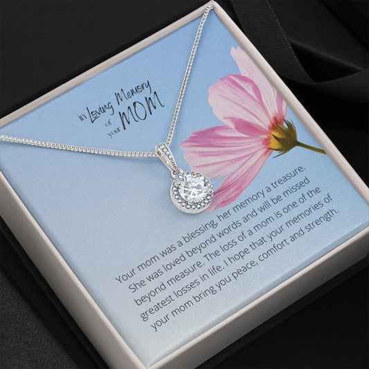In Loving Memory of Mom - Eternal Hope Necklace