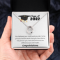 You Believed You Could for Graduation - Lucky Love Necklace