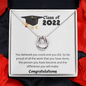 You Believed You Could for Graduation - Lucky Love Necklace
