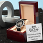 Best Dad Ever - Openwork Watch