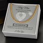 My Man/Soulmate - You Complete Me - Cuban Link Chain