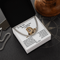 To My Son - Never Forget That I Love You - Cuban Link Chain